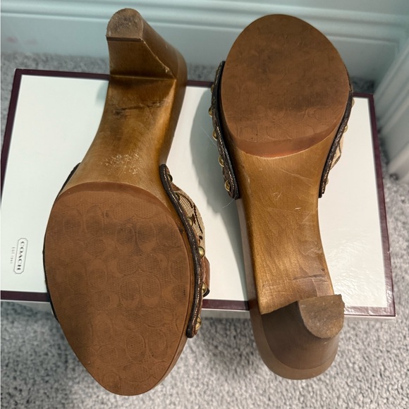 Coach heels size 7.5. Addisyn heel - Picture 2 of 3